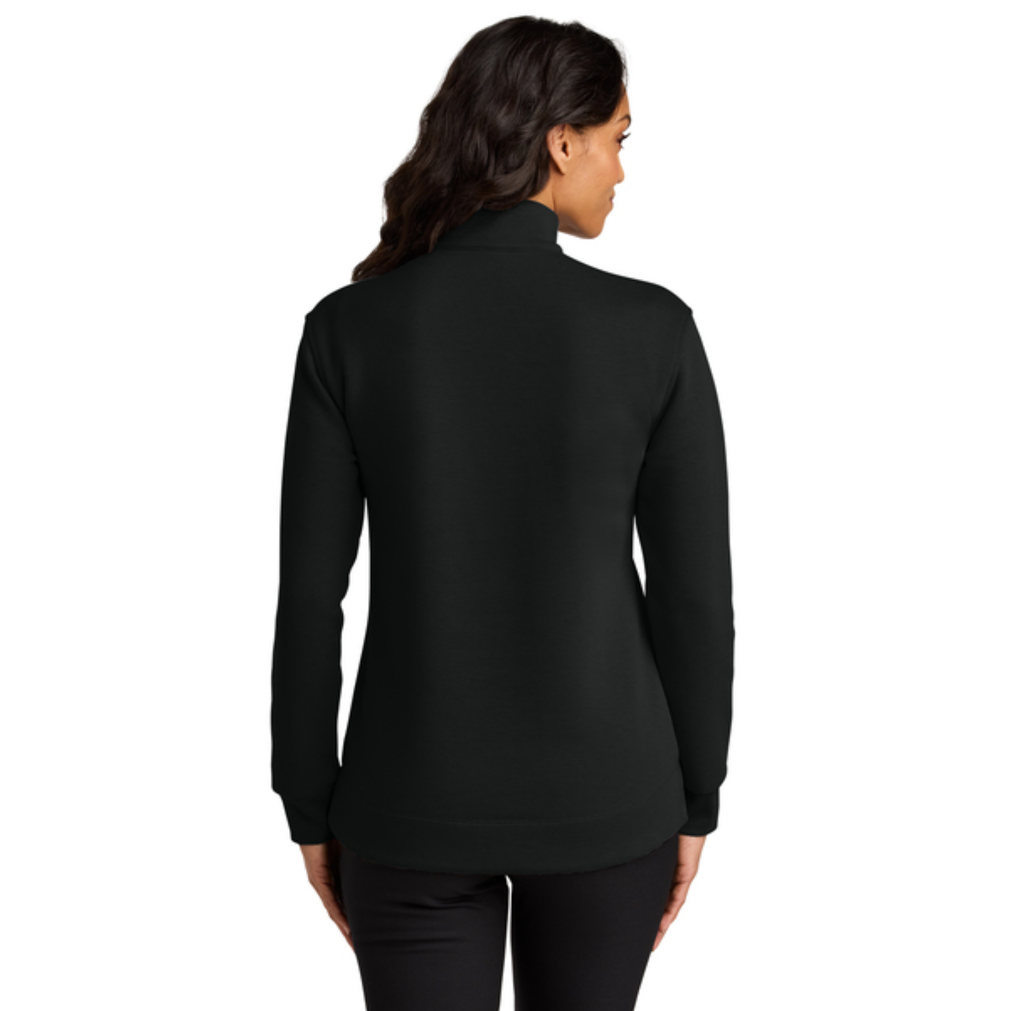 Ralphs Women’s Pique Knit 1/4-Zip Sweater