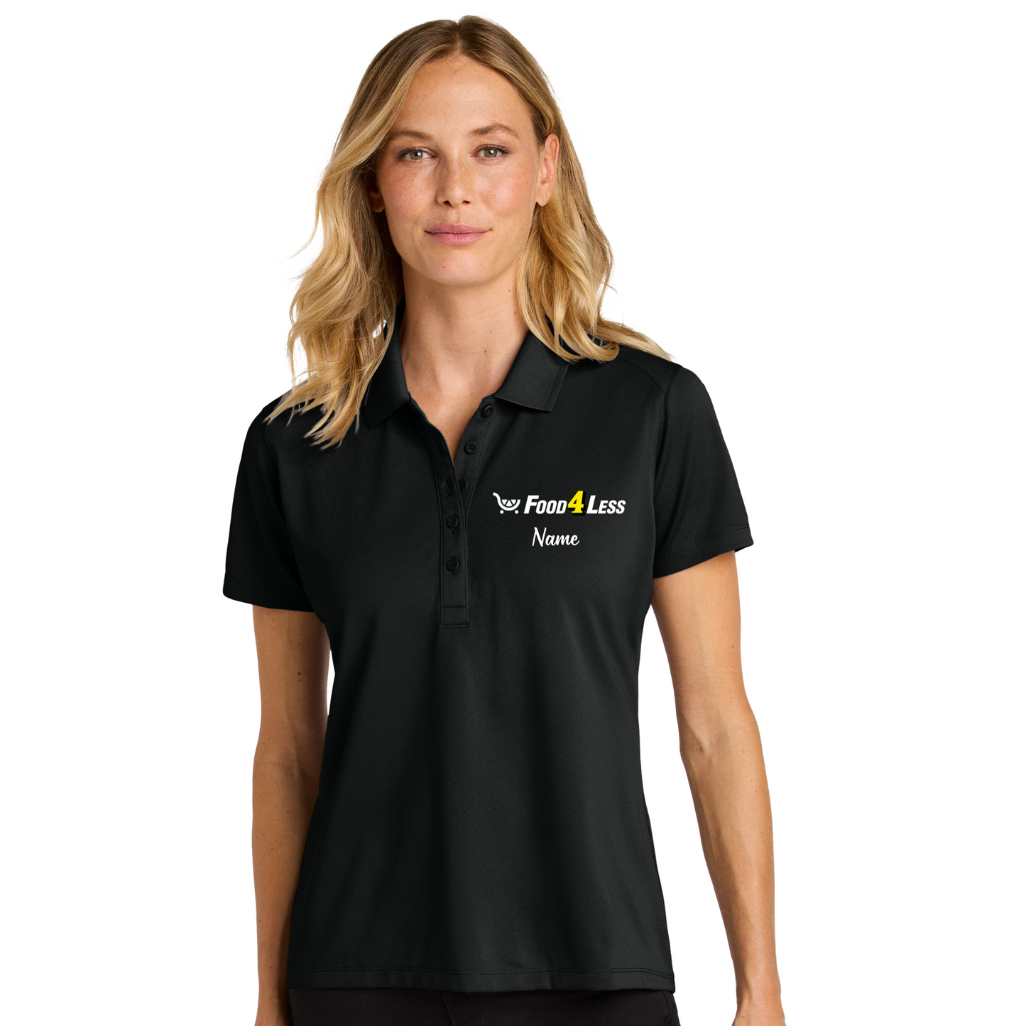Food 4 Less Ladies Performance Polo