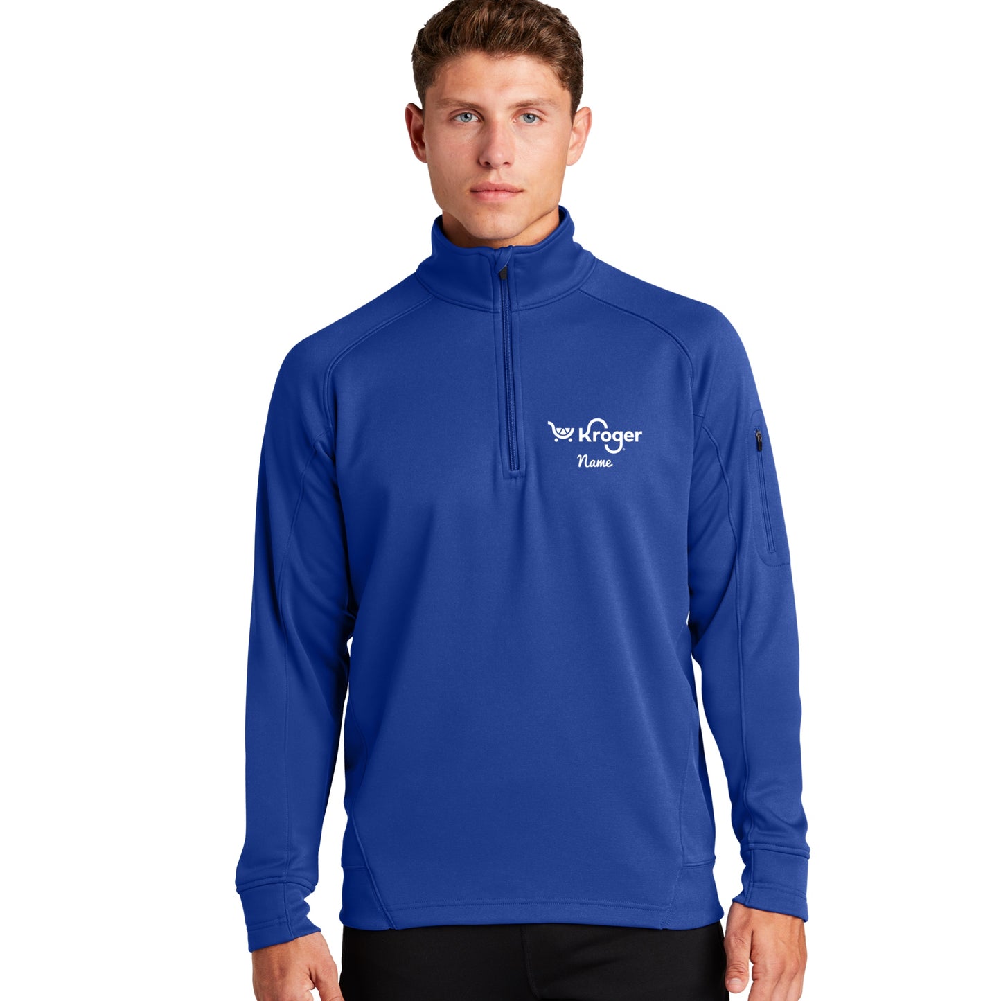 Kroger Unisex 1/4-Zip Pullover