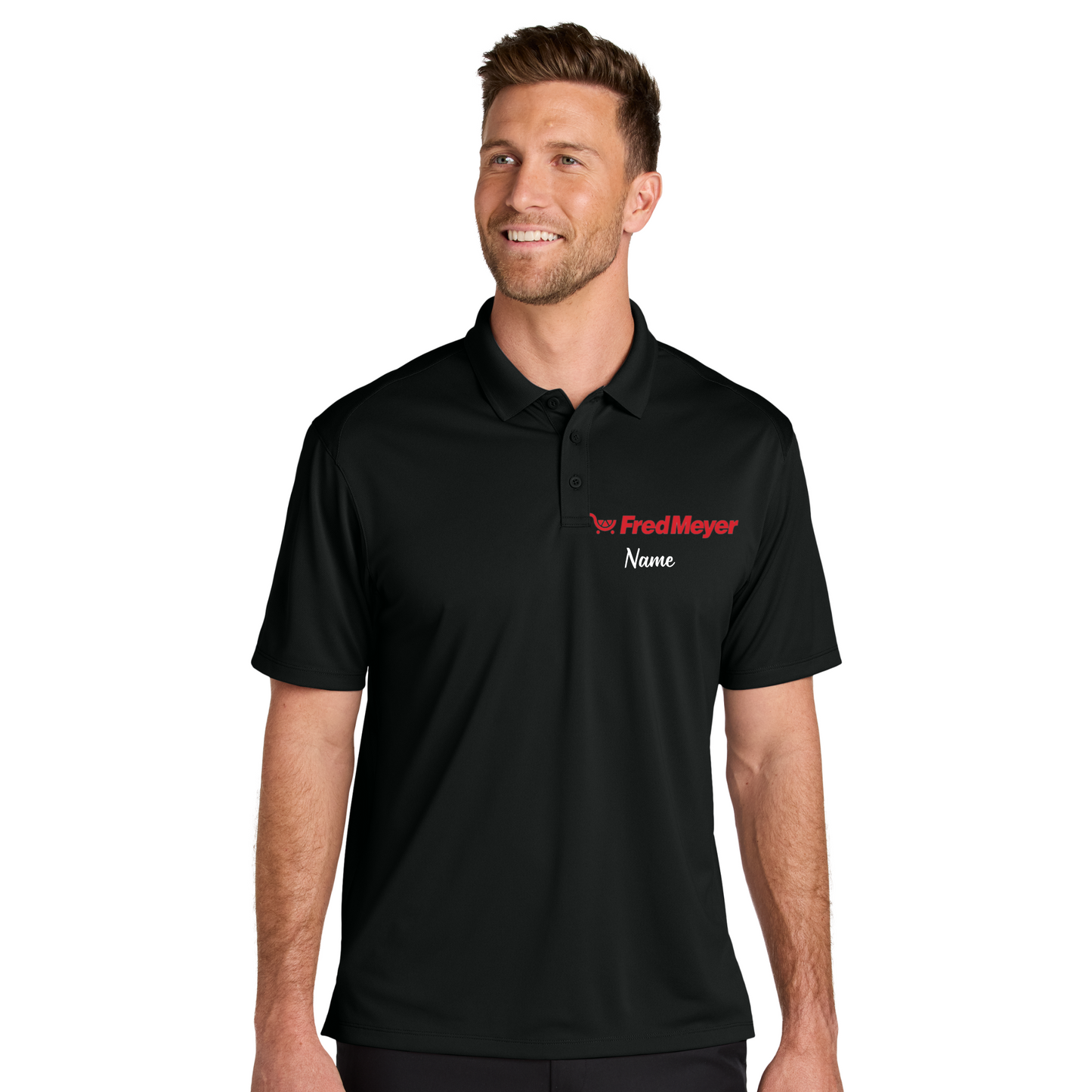 Fred Meyer Mens Performance Polo