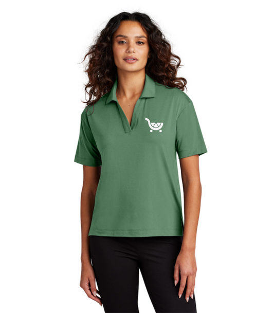 Management Exclusive | Fresh Cart Logo | Mercer+Mettle® Women's Stretch Jersey Polo