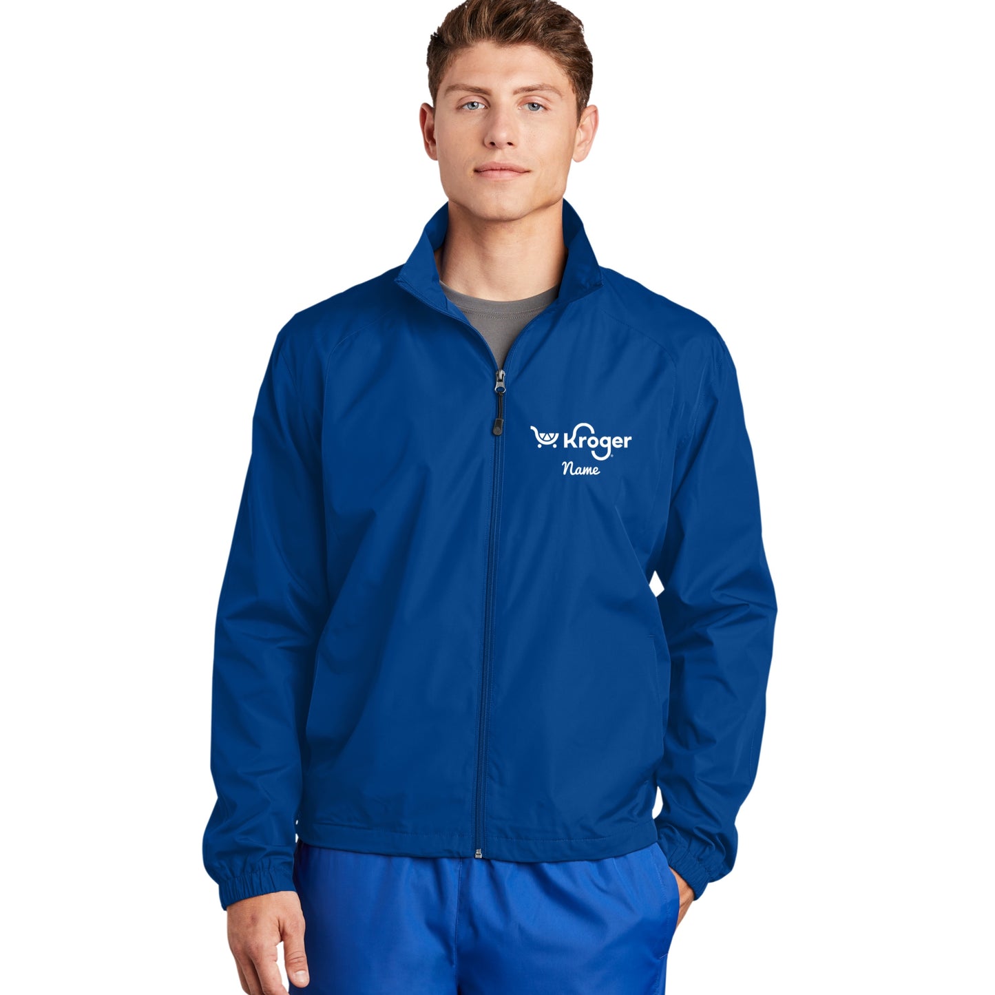 Kroger Unisex Full-Zip Windbreaker Jacket