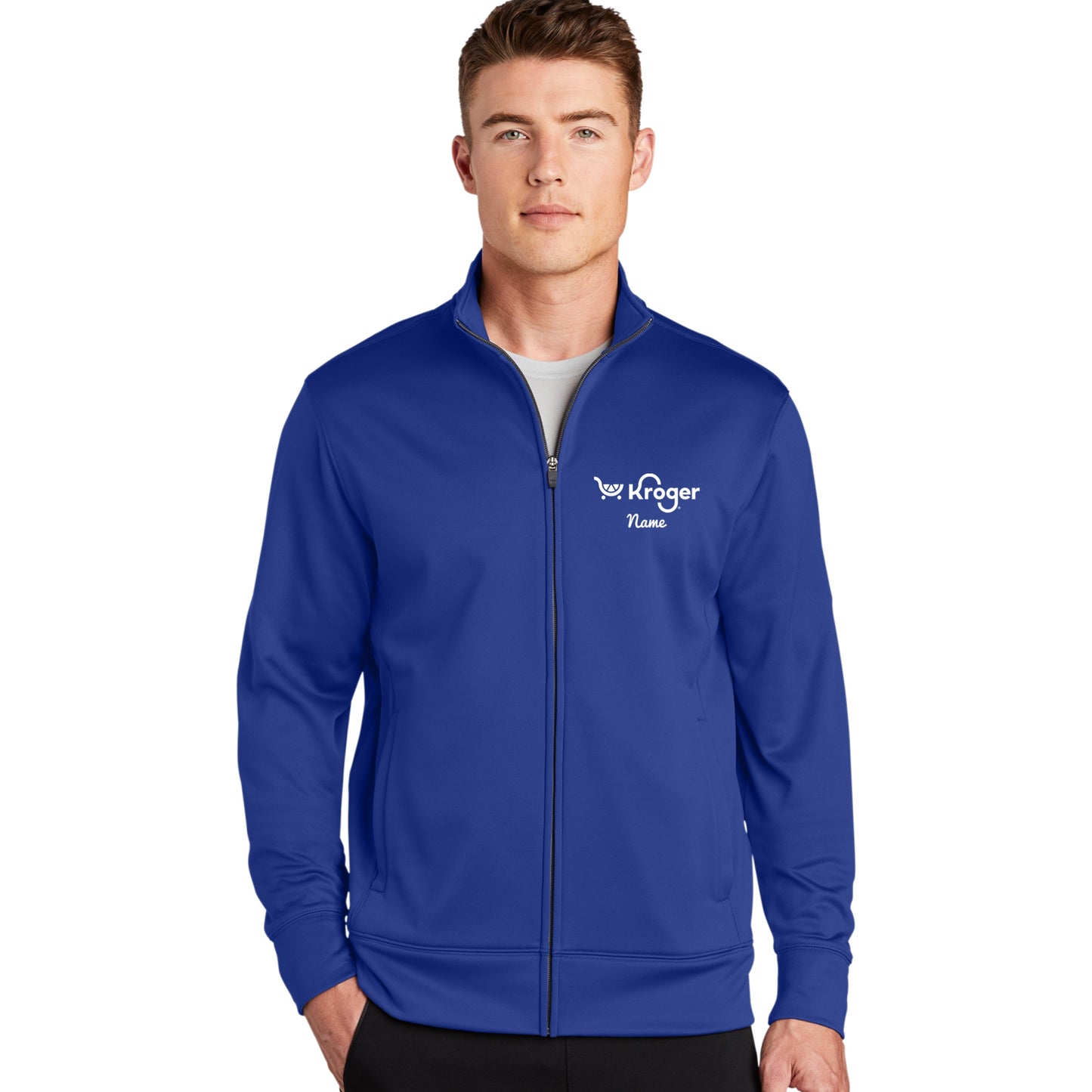 Kroger Men's Full-Zip Jacket (No Hood)