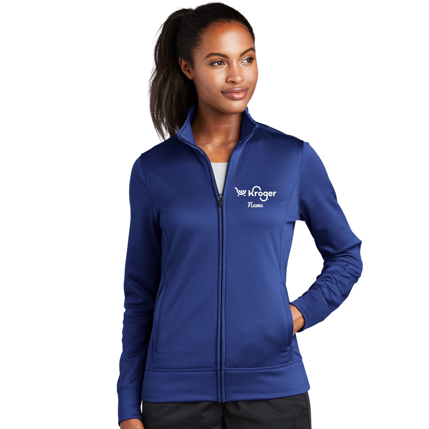 Kroger Ladies Full-Zip Jacket (No Hood)