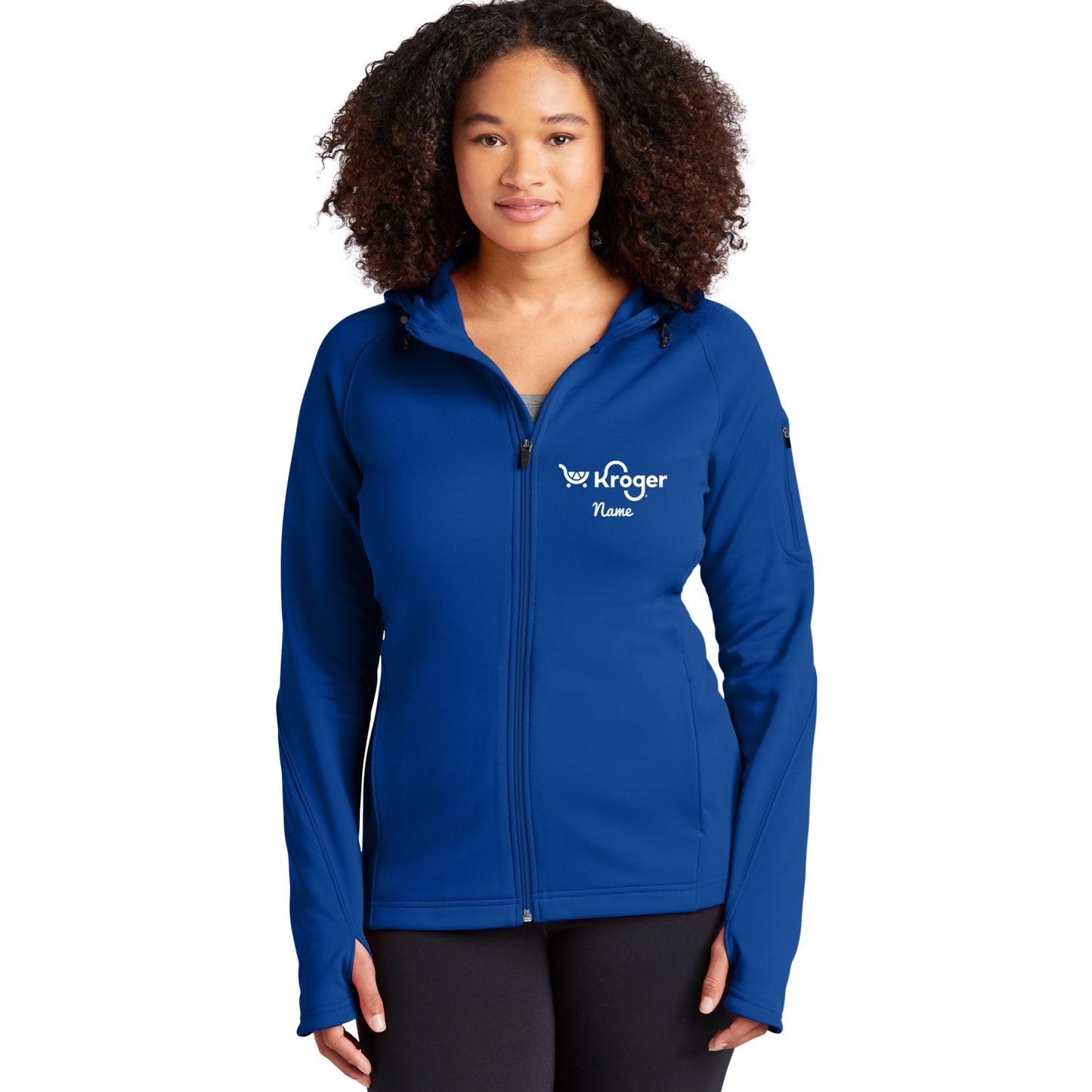 Kroger Ladies Full-Zip Hooded Jacket