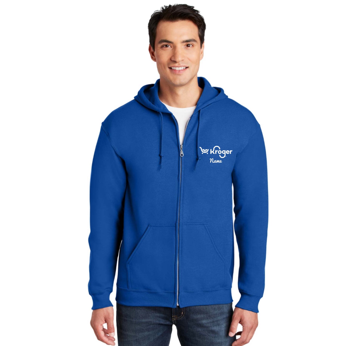 Kroger Unisex Full-Zip Hooded Sweatshirt