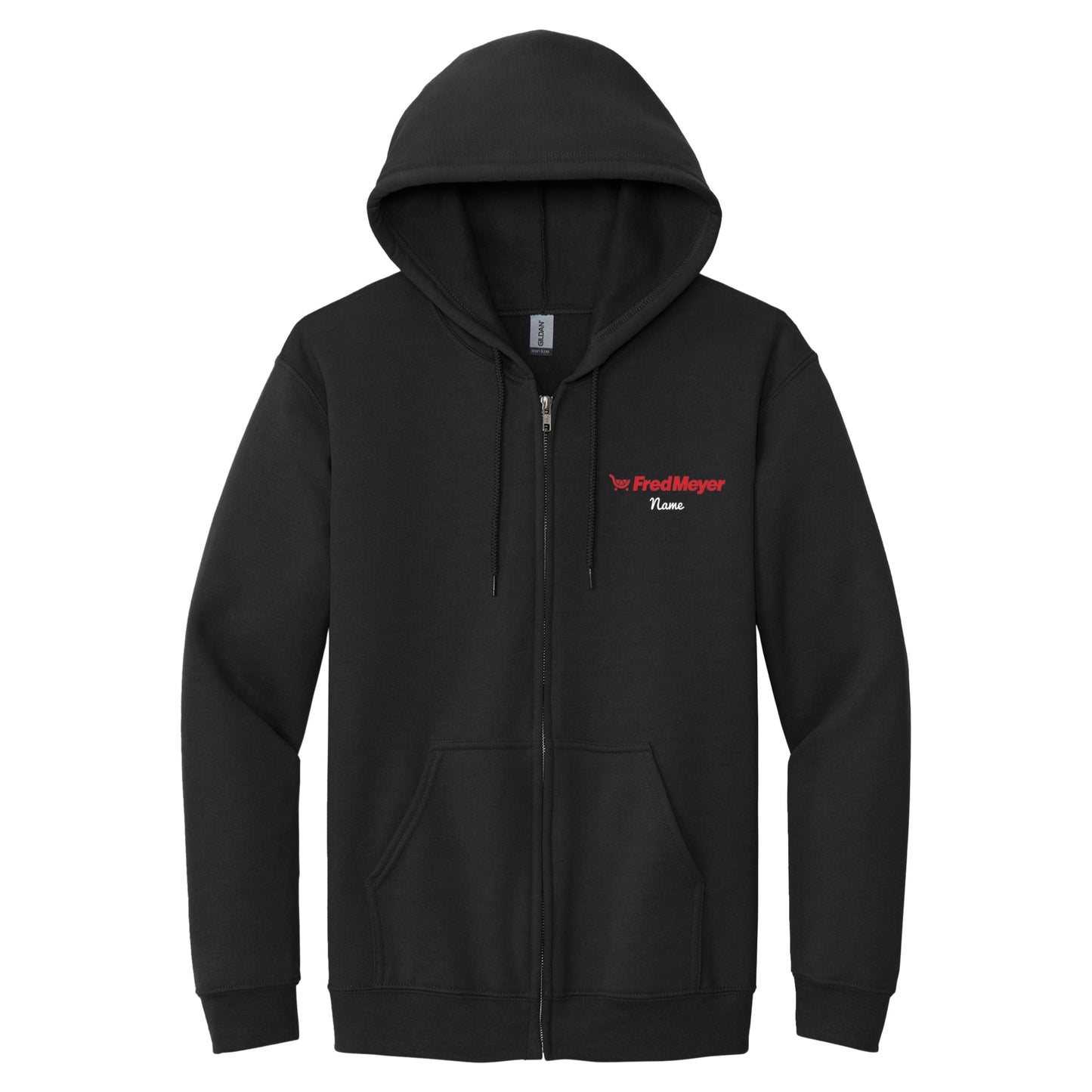 Fred Meyer Unisex Full-Zip Hooded Sweatshirt