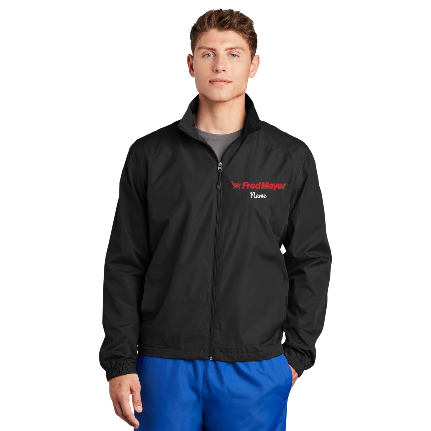 Fred Meyer Unisex Full-Zip Windbreaker Jacket