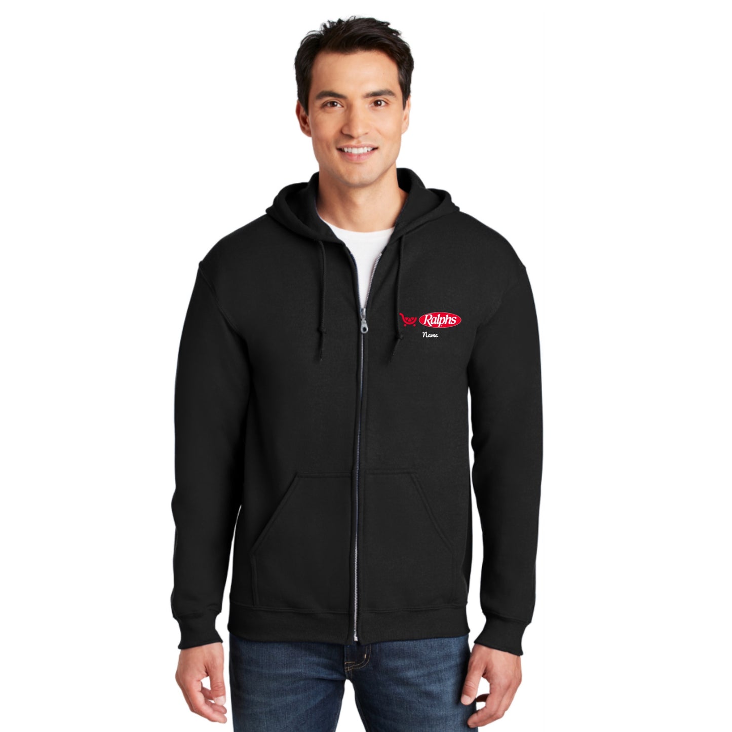Ralphs Unisex Full-Zip Hooded Sweatshirt