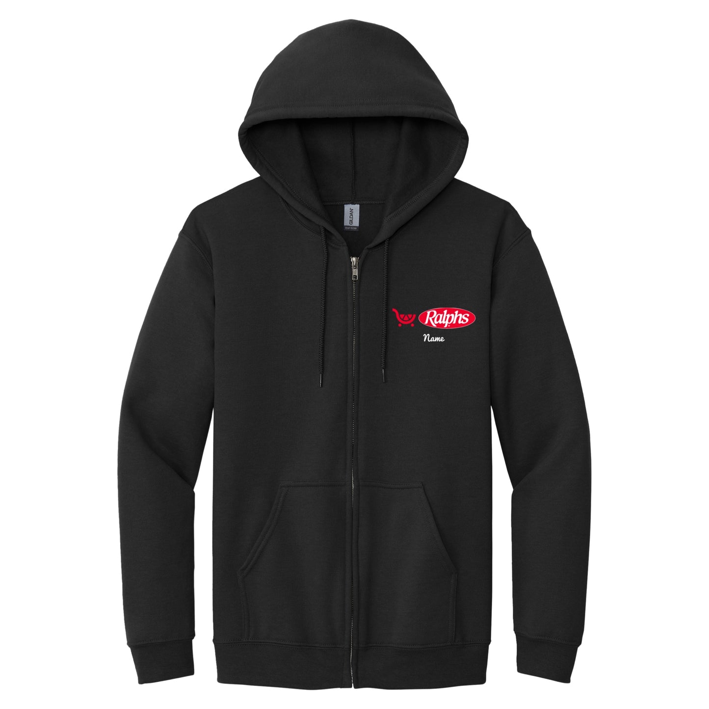 Ralphs Unisex Full-Zip Hooded Sweatshirt