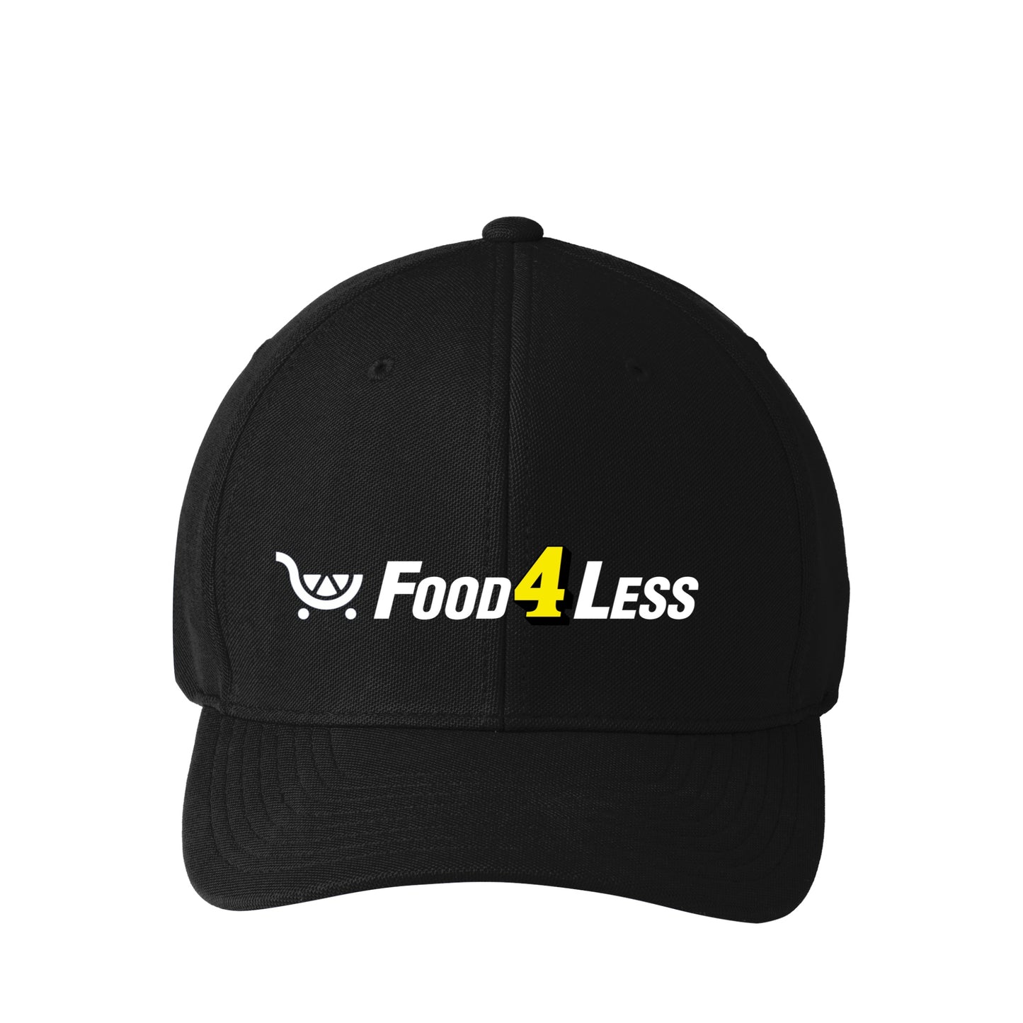 Food 4 Less Ladies Flexfit Cap (Hook & Loop Closure)