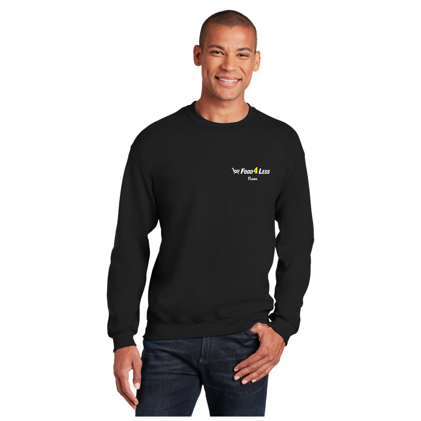 Food 4 Less Unisex Crewneck Sweatshirt