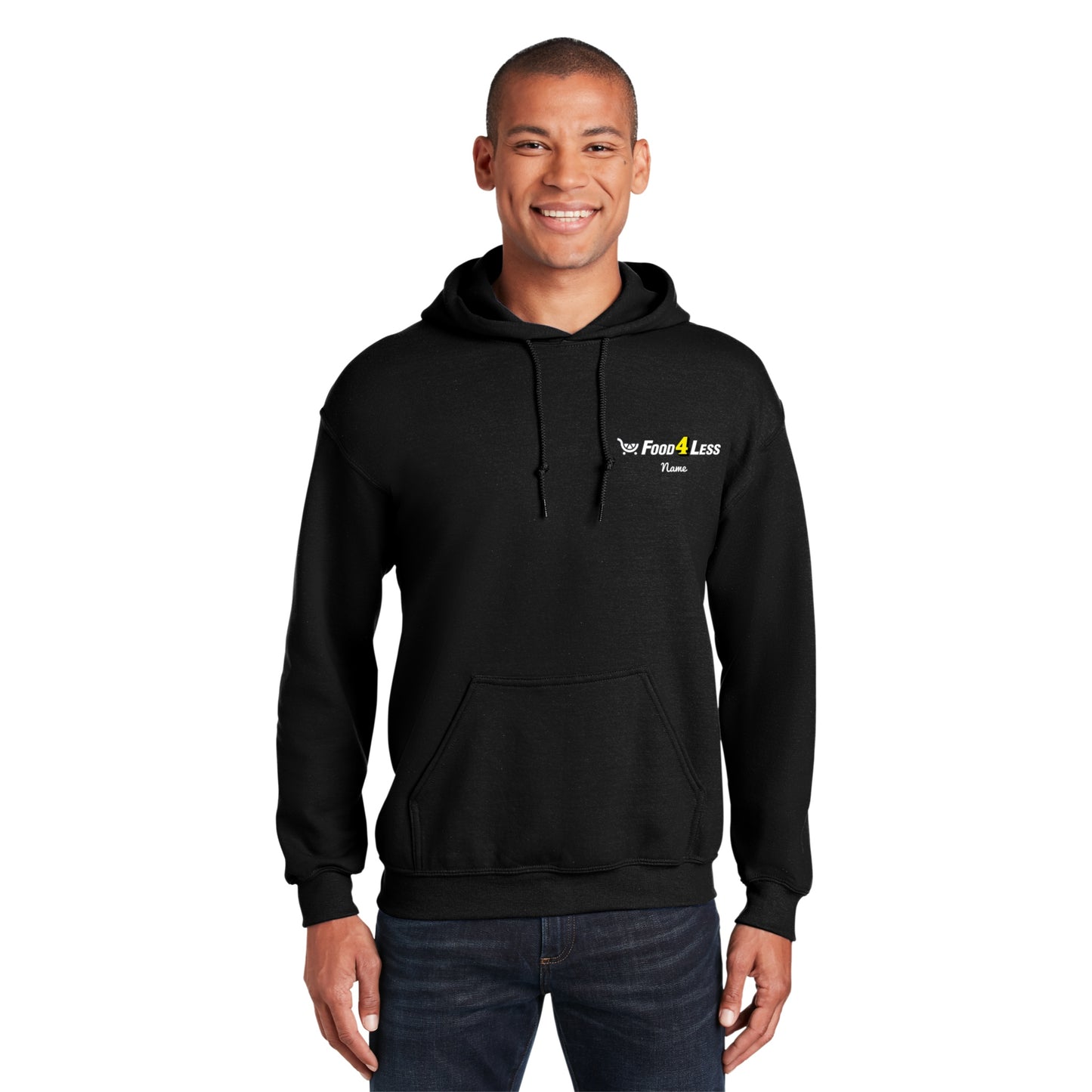 Food 4 Less Unisex Hooded Pullover Sweatshirt