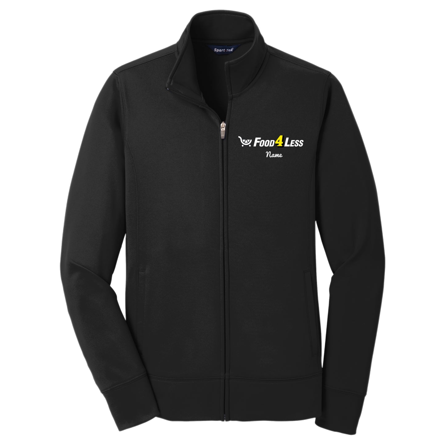 Food 4 Less Ladies Full-Zip Jacket (No Hood)
