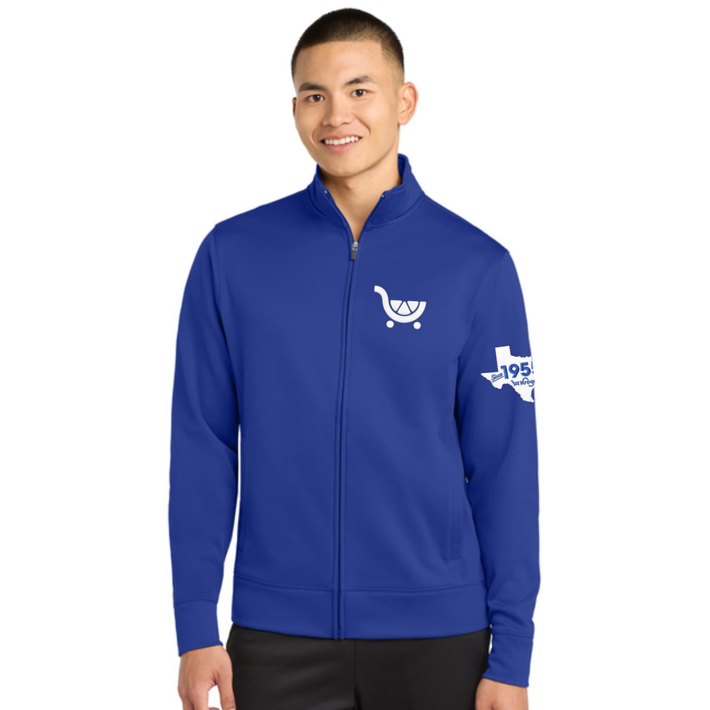 Texas EXCLUSIVE | Fresh Cart Full-Zip Jacket - Men's/Unisex - True Royal