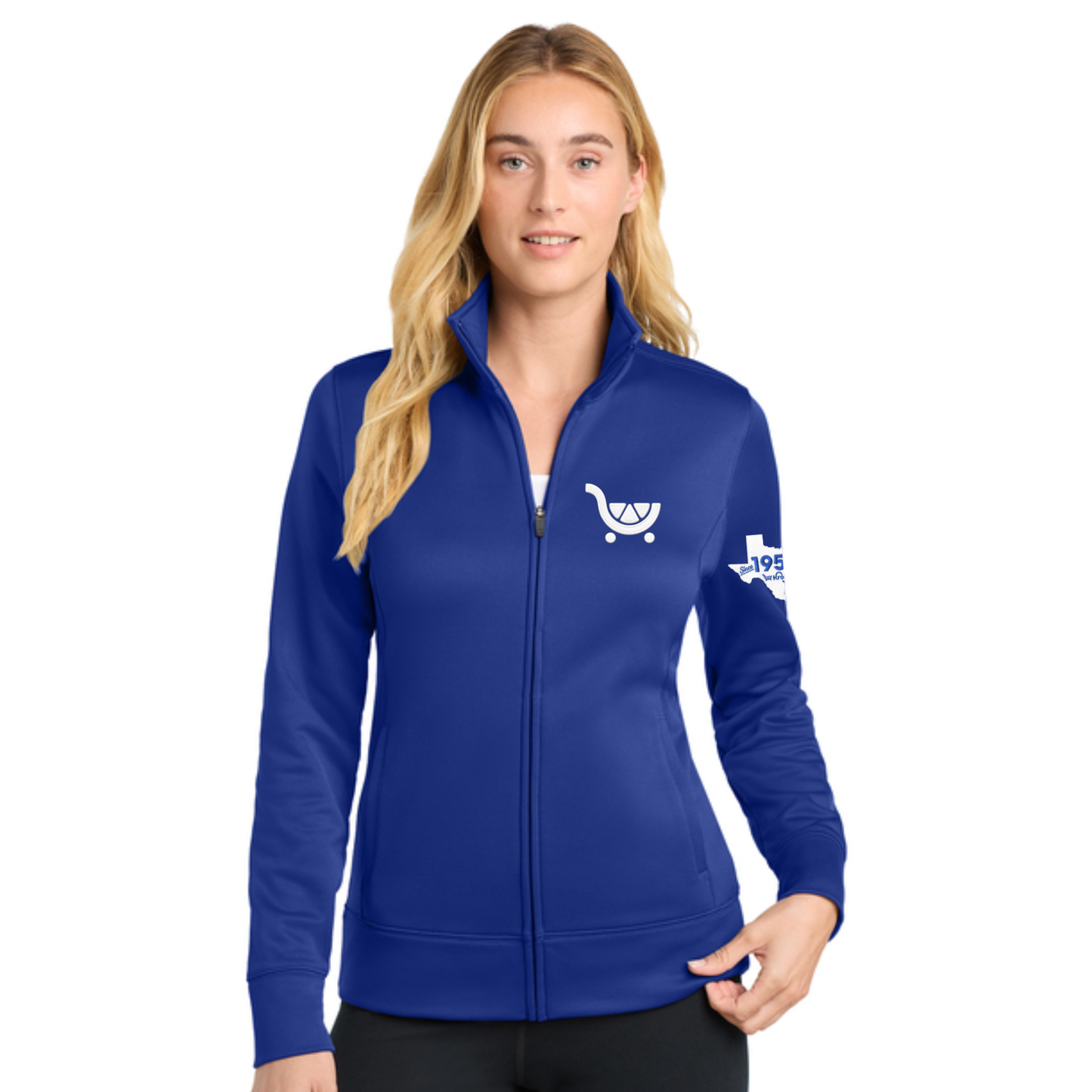 Texas EXCLUSIVE | Fresh Cart Full-Zip Jacket – Women’s Fit - True Royal