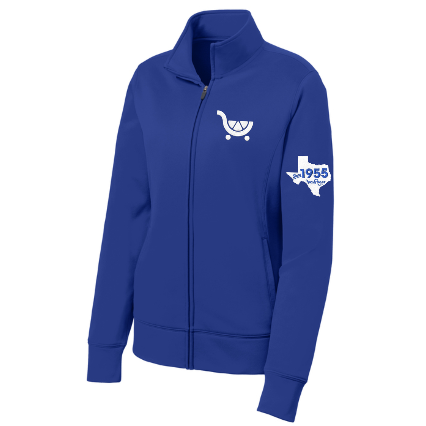 Texas EXCLUSIVE | Fresh Cart Full-Zip Jacket – Women’s Fit - True Royal