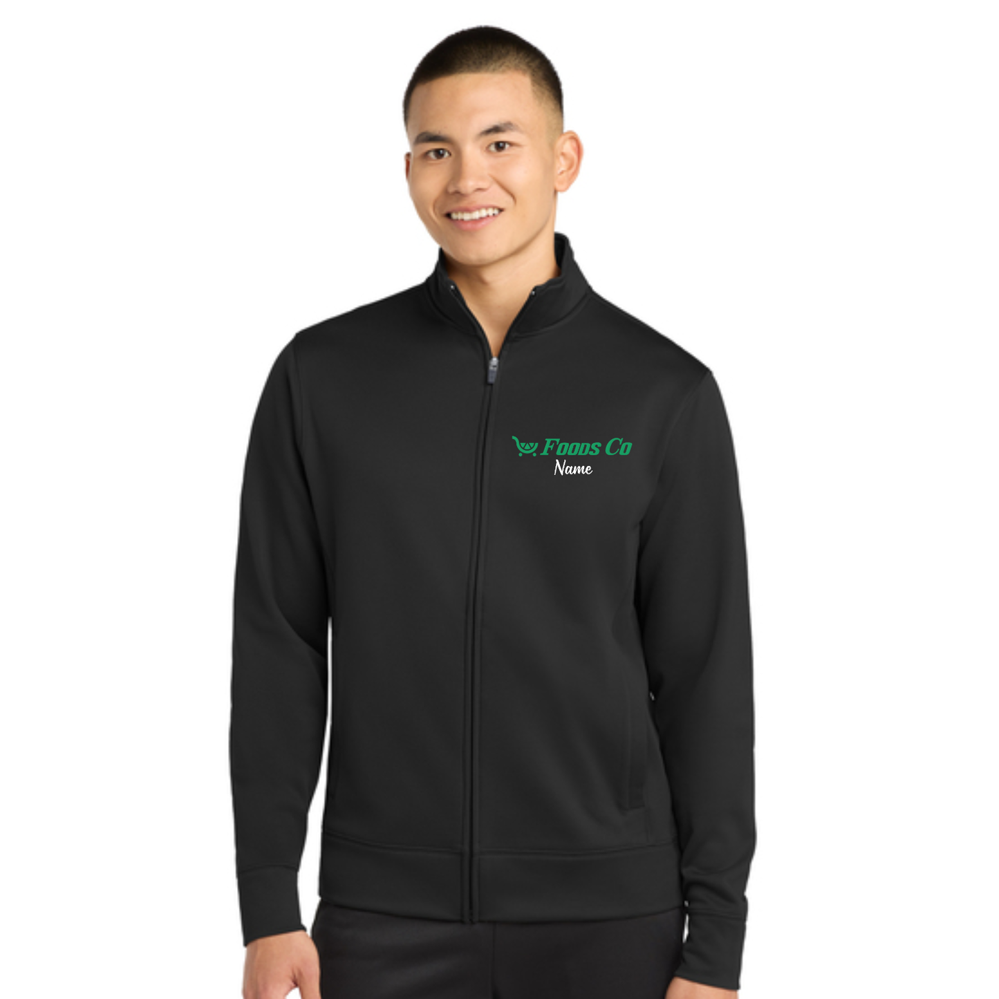 Foods Co Men's Full-Zip Jacket (No Hood)