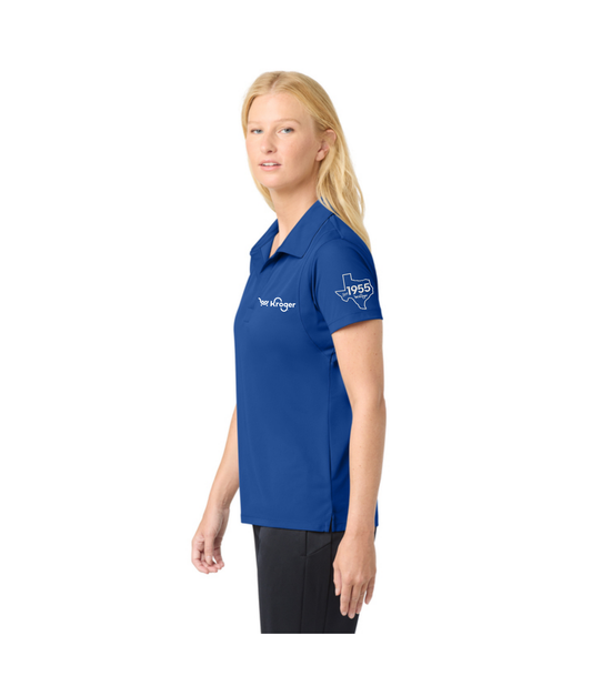 Texas Management EXCLUSIVE | Kroger Fresh Cart Performance Polo – Women’s Fit – White Embroidery