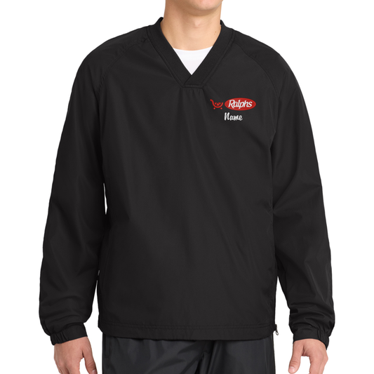 Ralphs V-Neck Windbreaker Pullover
