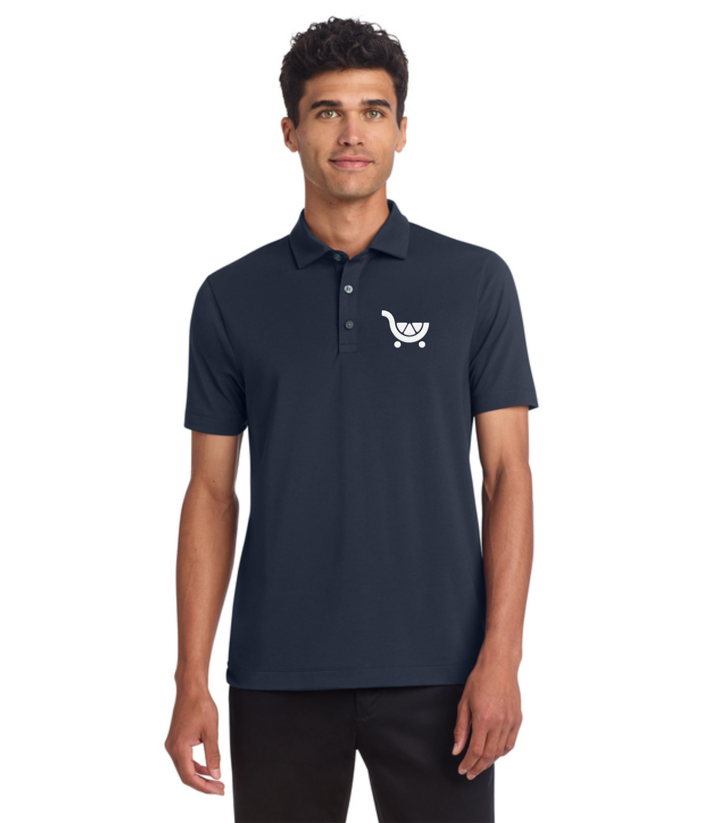 Management Exclusive | Fresh Cart Logo | Mercer+Mettle® Stretch Jersey Polo