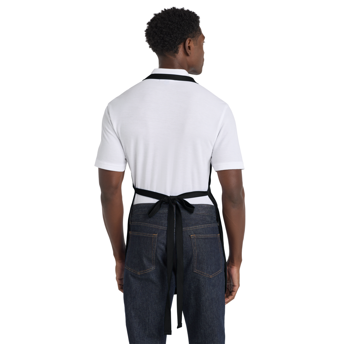 Food 4 Less Full-Length Apron with Pockets