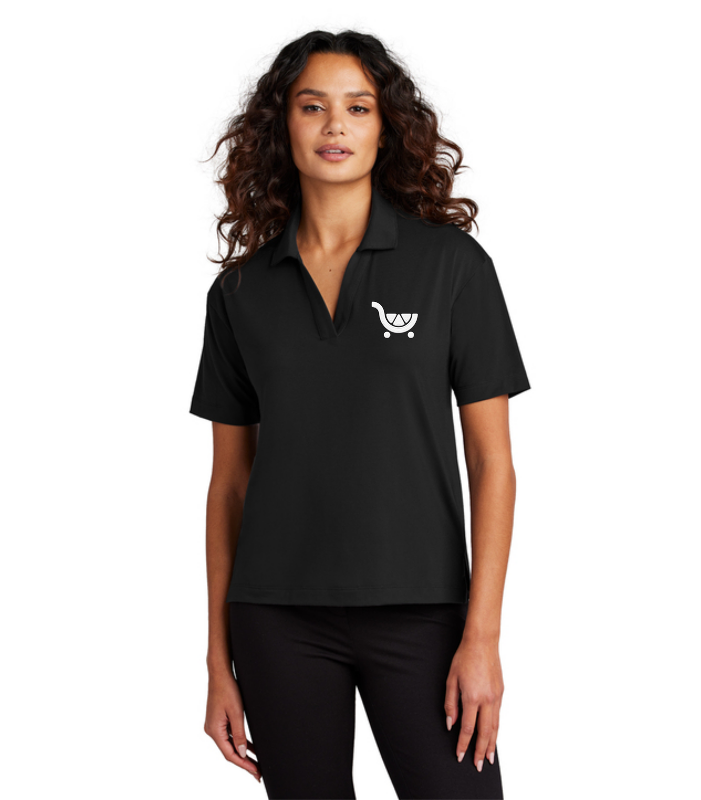 Management Exclusive | Fresh Cart Logo | Mercer+Mettle® Women's Stretch Jersey Polo