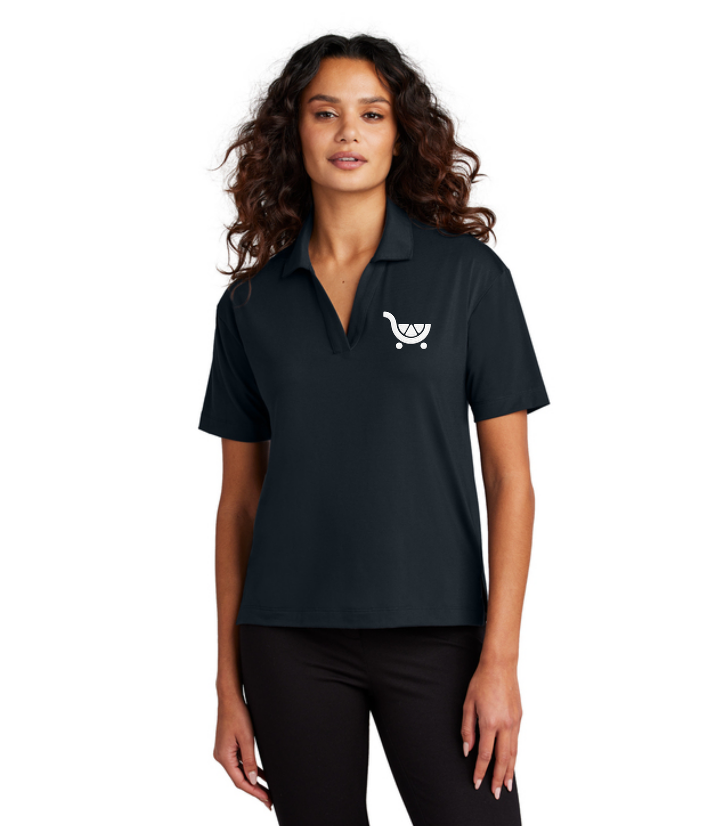 Management Exclusive | Fresh Cart Logo | Mercer+Mettle® Women's Stretch Jersey Polo