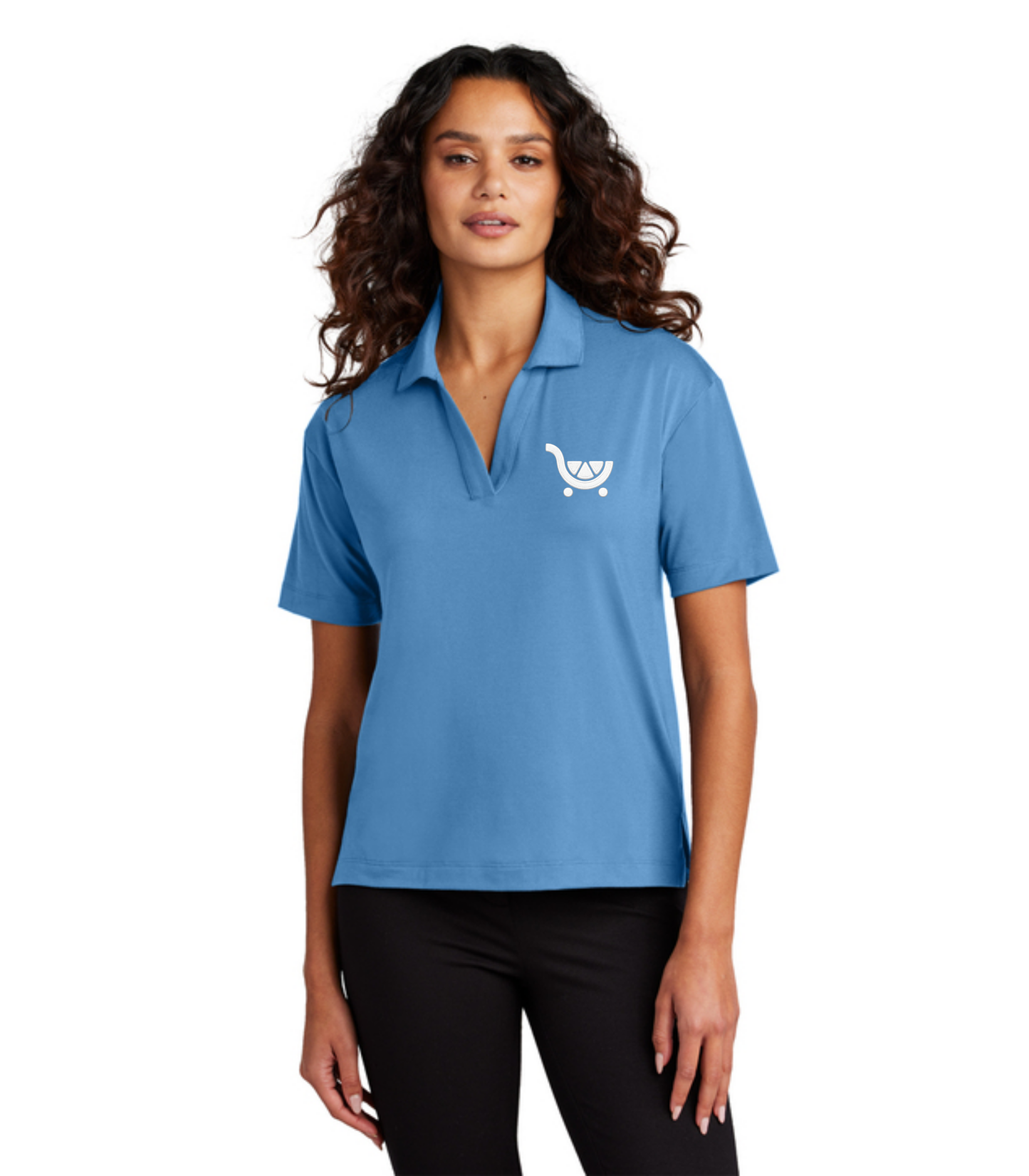 Management Exclusive | Fresh Cart Logo | Mercer+Mettle® Women's Stretch Jersey Polo
