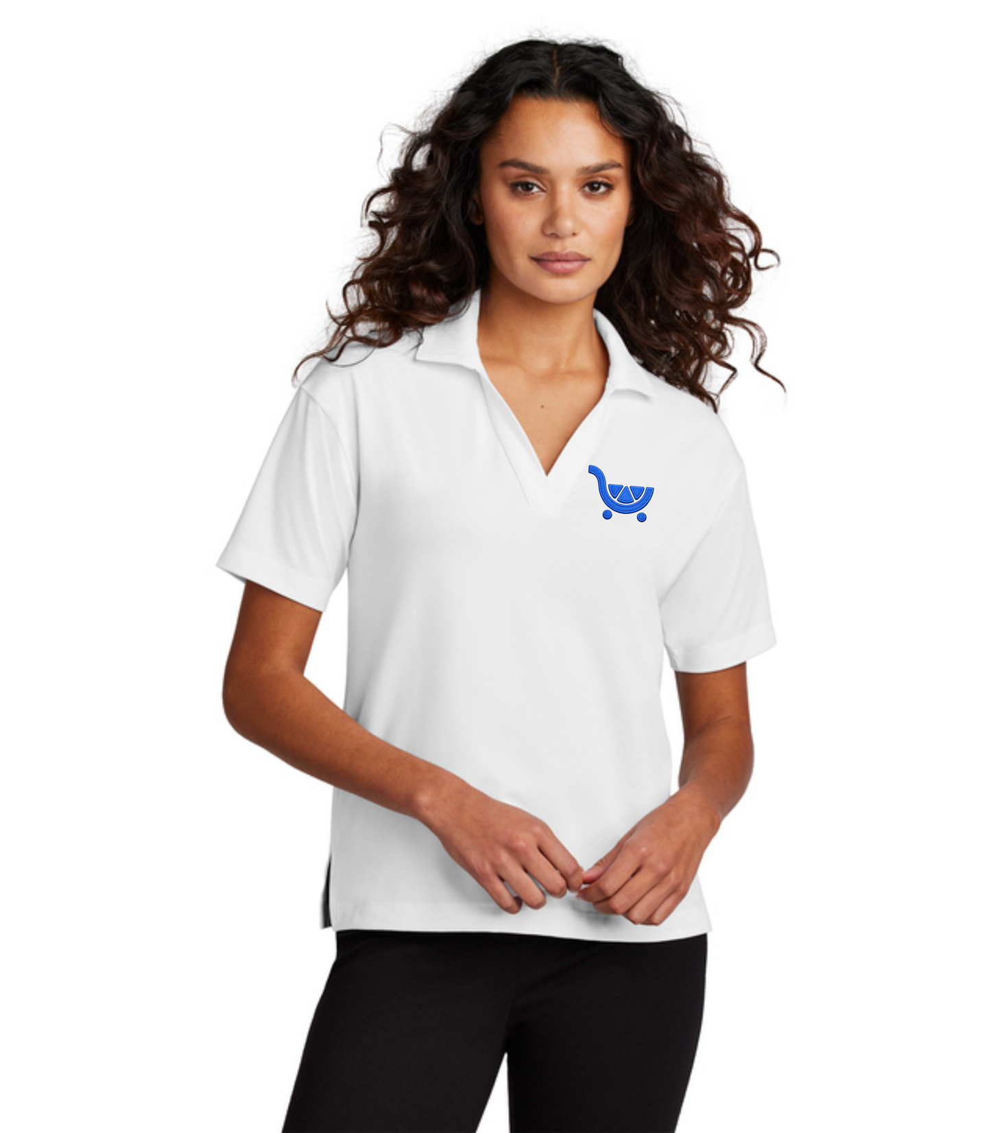 Management Exclusive | Fresh Cart Logo | Mercer+Mettle® Women's Stretch Jersey Polo